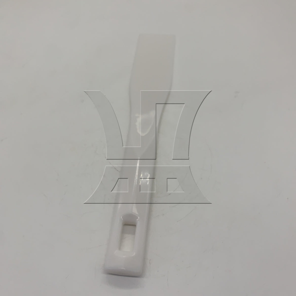 BQLZR 1pc Plastic Printing Ink Spatula 295x45mm White Printing Machine