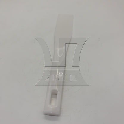 BQLZR 1pc Plastic Printing Ink Spatula 295x45mm White Printing Machine