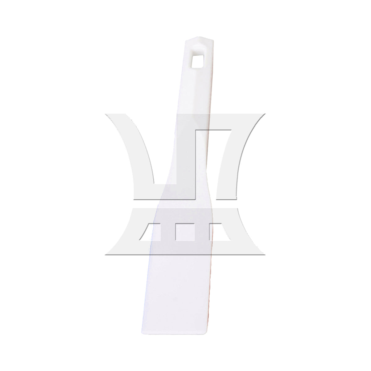 BQLZR 1pc Plastic Printing Ink Spatula 295x45mm White Printing Machine