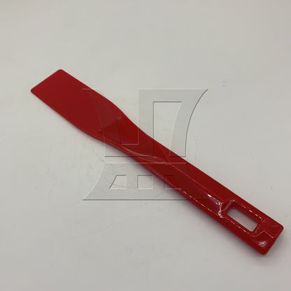 BQLZR 1pc Plastic Printing Ink Spatula 295x45mm Red Printing Machine