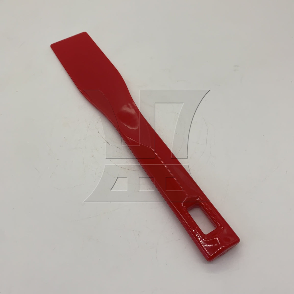 BQLZR 1pc Plastic Printing Ink Spatula 295x45mm Red Printing Machine