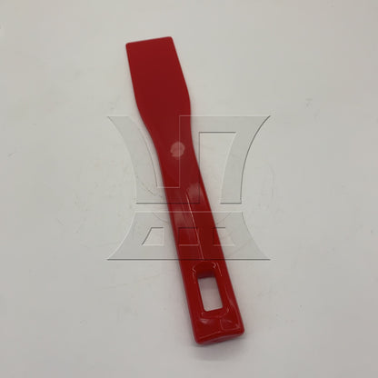 BQLZR 1pc Plastic Printing Ink Spatula 295x45mm Red Printing Machine