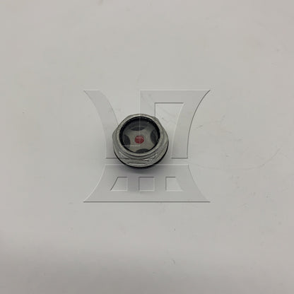 BQLZR 1pc Air Compressor Oil Sight Glass G1/2 Round Oil Window Oil Mark Oil Mirror