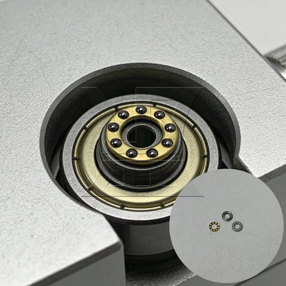 BQLZR 1pc Micro Flat Bearing F5-10M 5x10x4mm for Office Equipment
