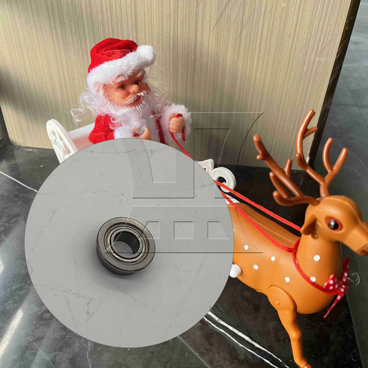 BQLZR 1pc Ball Flange Bearing Mf105Zz 5 x 10 x 4mm for Industrial Machine Tools Machinery and Equipment