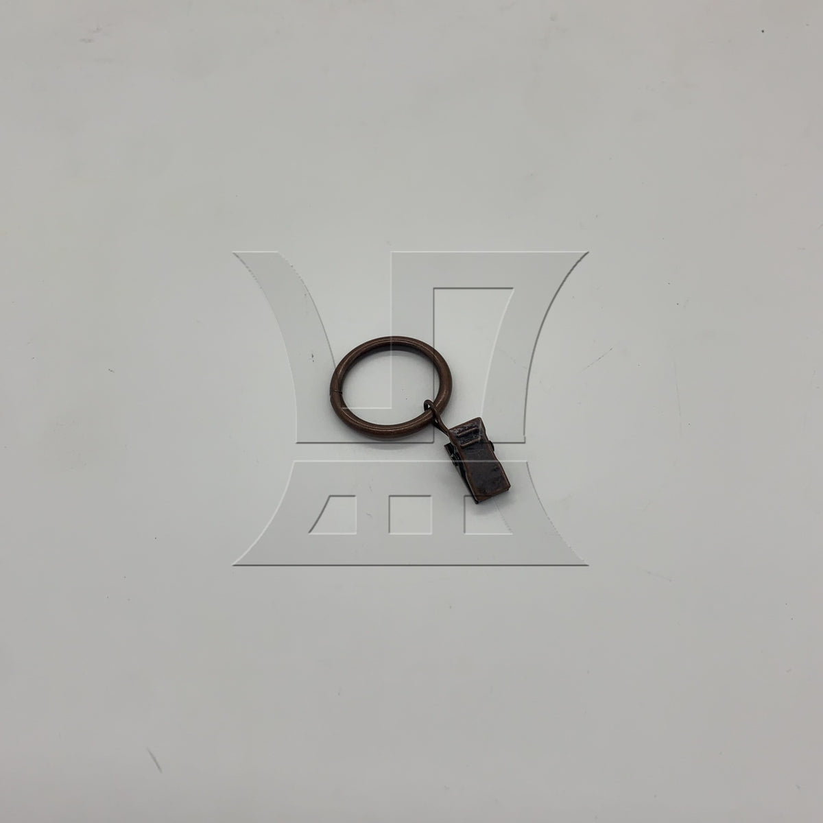 BQLZR 1pc Curtain Clip Ring 3.5mm x Inner Diameter 25mm Red Bronze for Living Room Bedroom Curtains Roman Circle