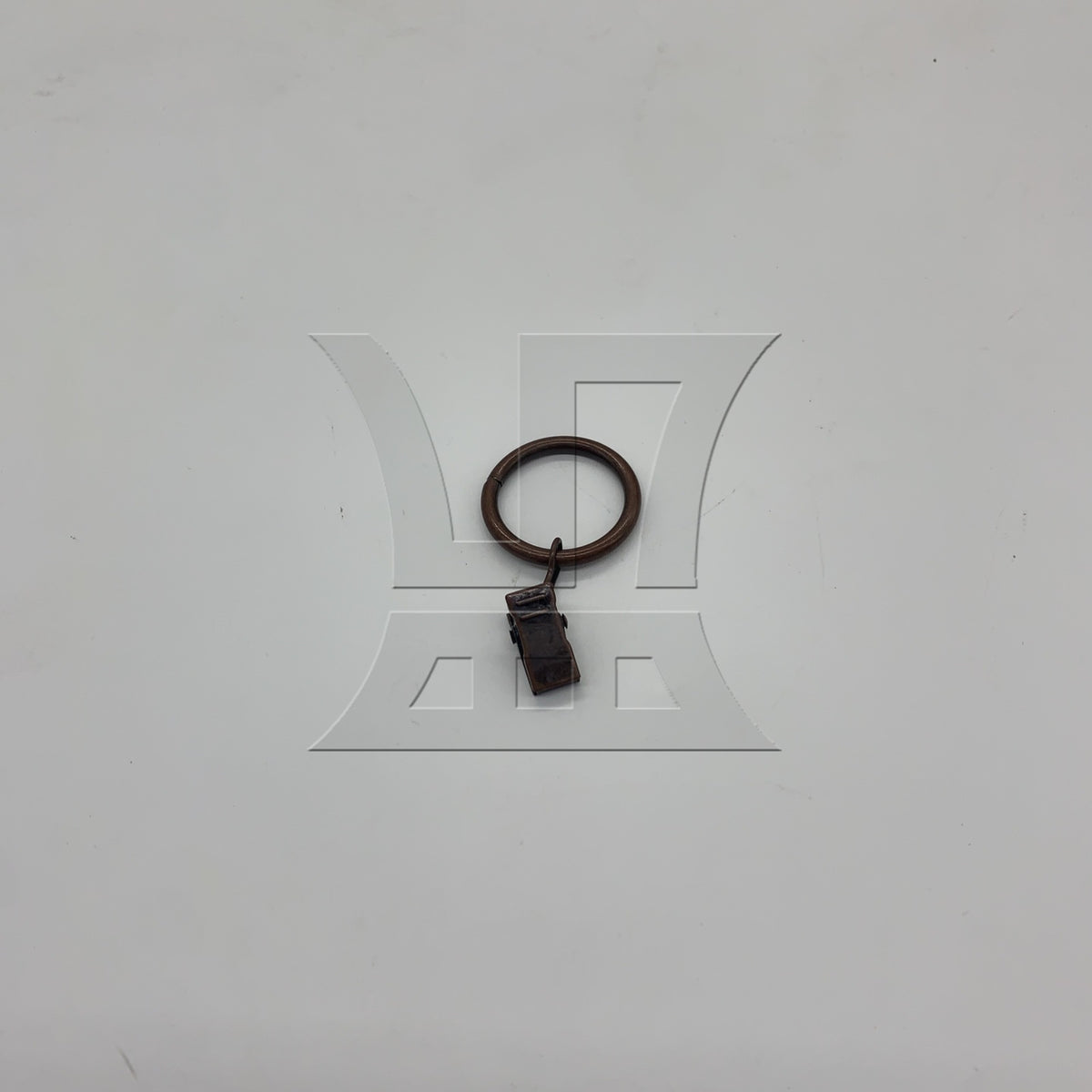 BQLZR 1pc Curtain Clip Ring 3.5mm x Inner Diameter 25mm Red Bronze for Living Room Bedroom Curtains Roman Circle