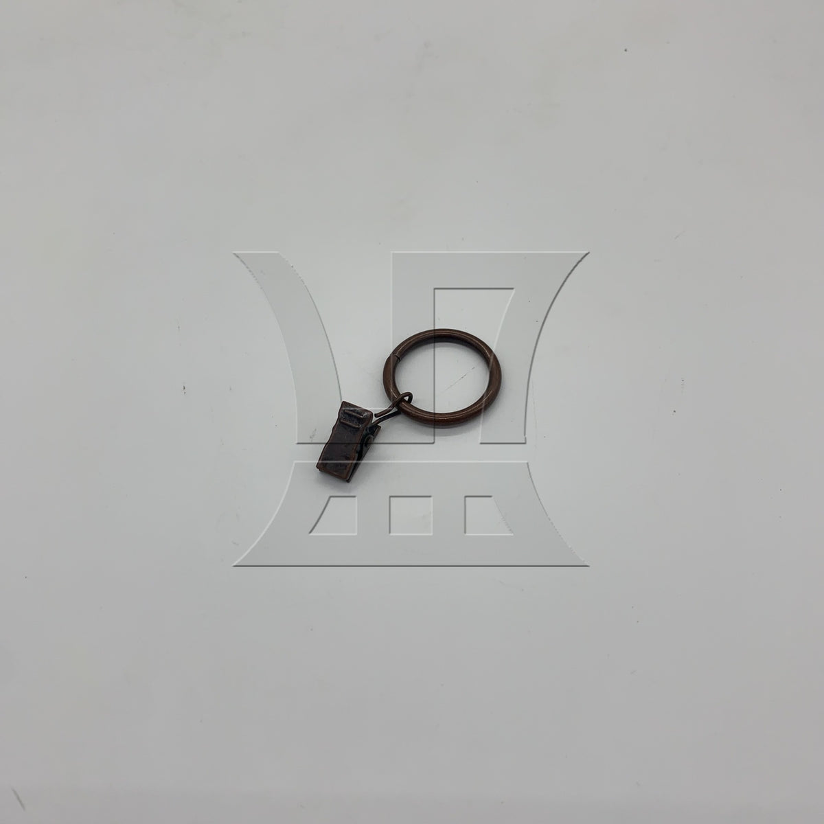 BQLZR 1pc Curtain Clip Ring 3.5mm x Inner Diameter 25mm Red Bronze for Living Room Bedroom Curtains Roman Circle
