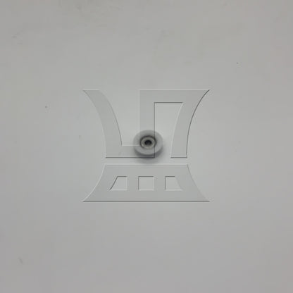 BQLZR 1pc Ball Bearing Pulley 6 x 24 x 9mm White for Cabinet Door Sliding Door Pulley