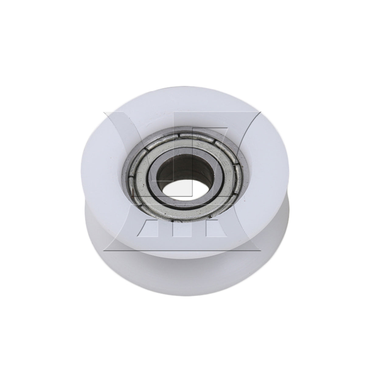 BQLZR 1pc Ball Bearing Pulley 6 x 24 x 9mm White for Cabinet Door Sliding Door Pulley