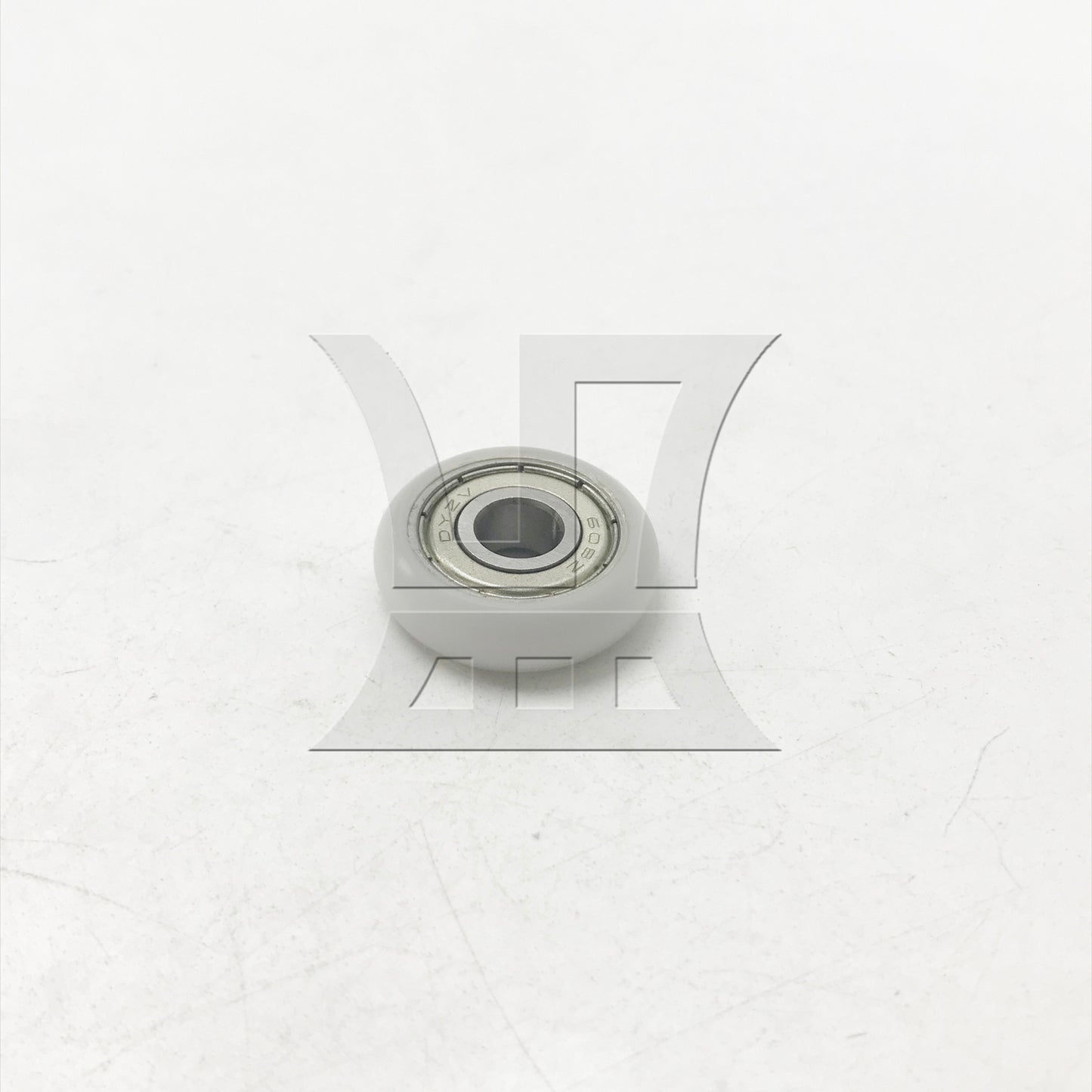 BQLZR 1pc Spherical Arc Pulley 8x27.5x8mm White Door And Window Pulleys