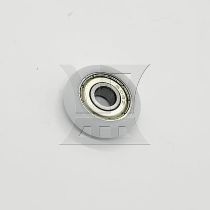 BQLZR 1pcs Spherical Arc Pulley 8x30x8.5mm White Arc Plastic Bearing