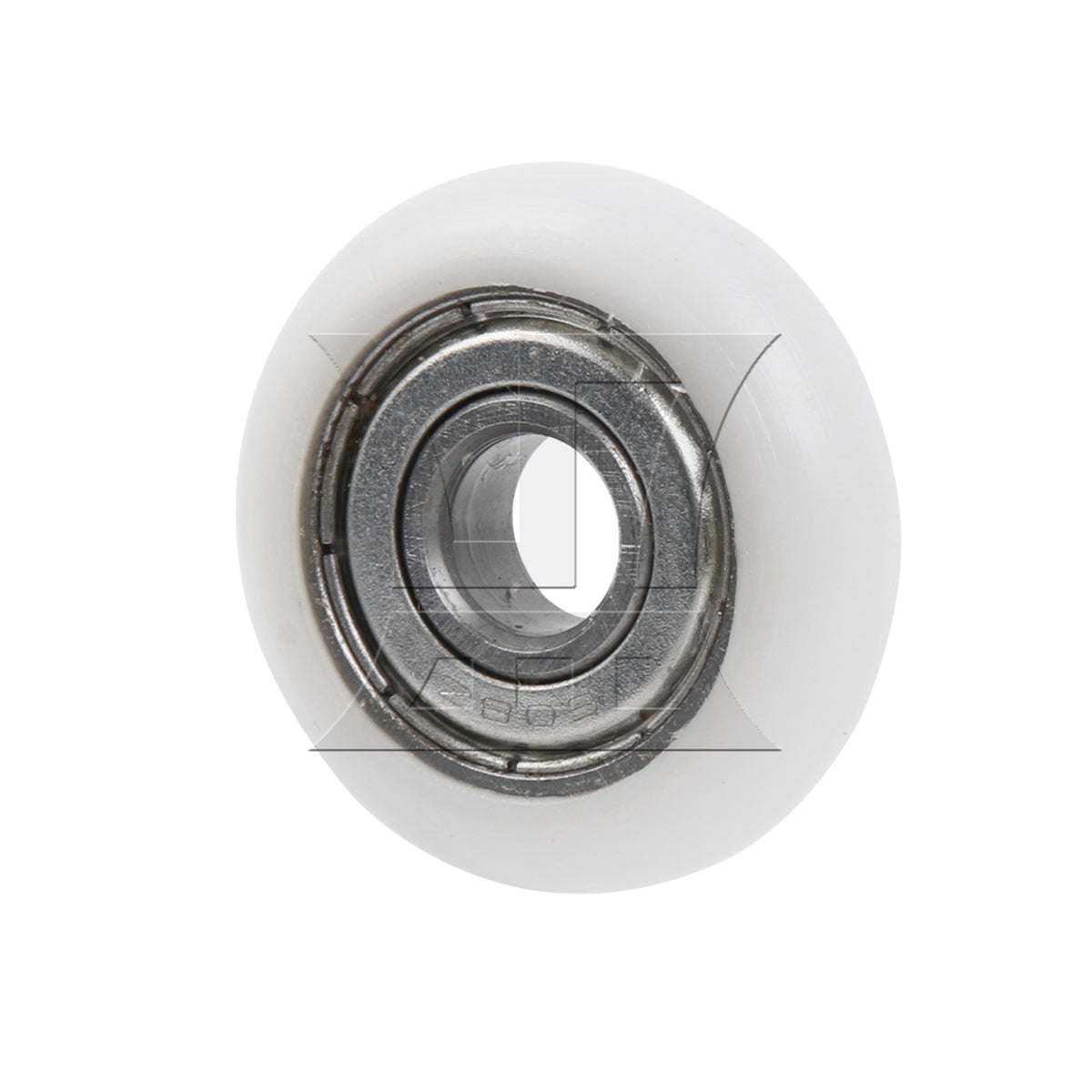 BQLZR 1pcs Spherical Arc Pulley 8x30x8.5mm White Arc Plastic Bearing