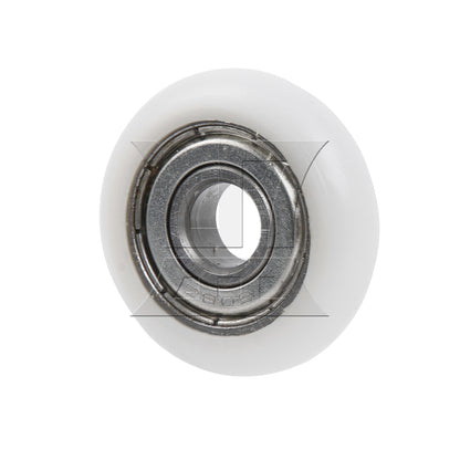 BQLZR 1pcs Spherical Arc Pulley 8x30x8.5mm White Arc Plastic Bearing