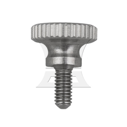 BQLZR 1pc 304 Stainless Steel Knurled Thumb Screw M2.5 x 6mm For Display Computer Machinery Equipment