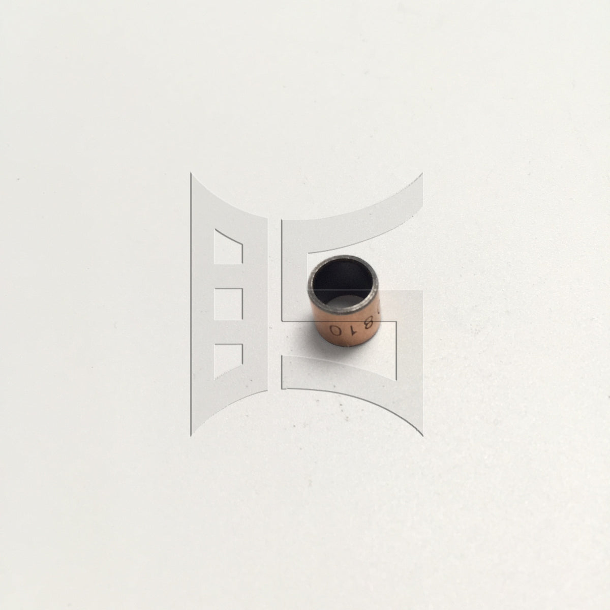 BQLZR 1pc Copper Bearing Sleeve Sf-1 8 x 10 x 10 Mm Bearing Copper Sleeve Guide Sleeve Composite Sleeve Bushing
