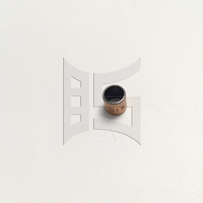 BQLZR 1pc Copper Bearing Sleeve Sf-1 8 x 10 x 10 Mm Bearing Copper Sleeve Guide Sleeve Composite Sleeve Bushing