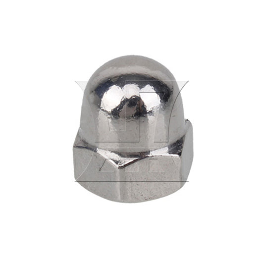 BQLZR 1pc 304 Stainless Steel Dome Cap Hex Nut M8 For Mechanical Equipment Electronic Products