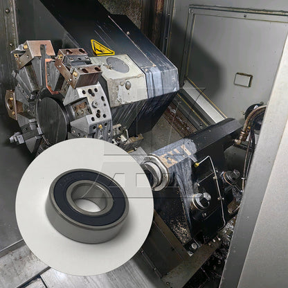 BQLZR 1pc Deep Groove Ball Bearing 6001-2RS 12x28x8mm for Instrumentation and Meters