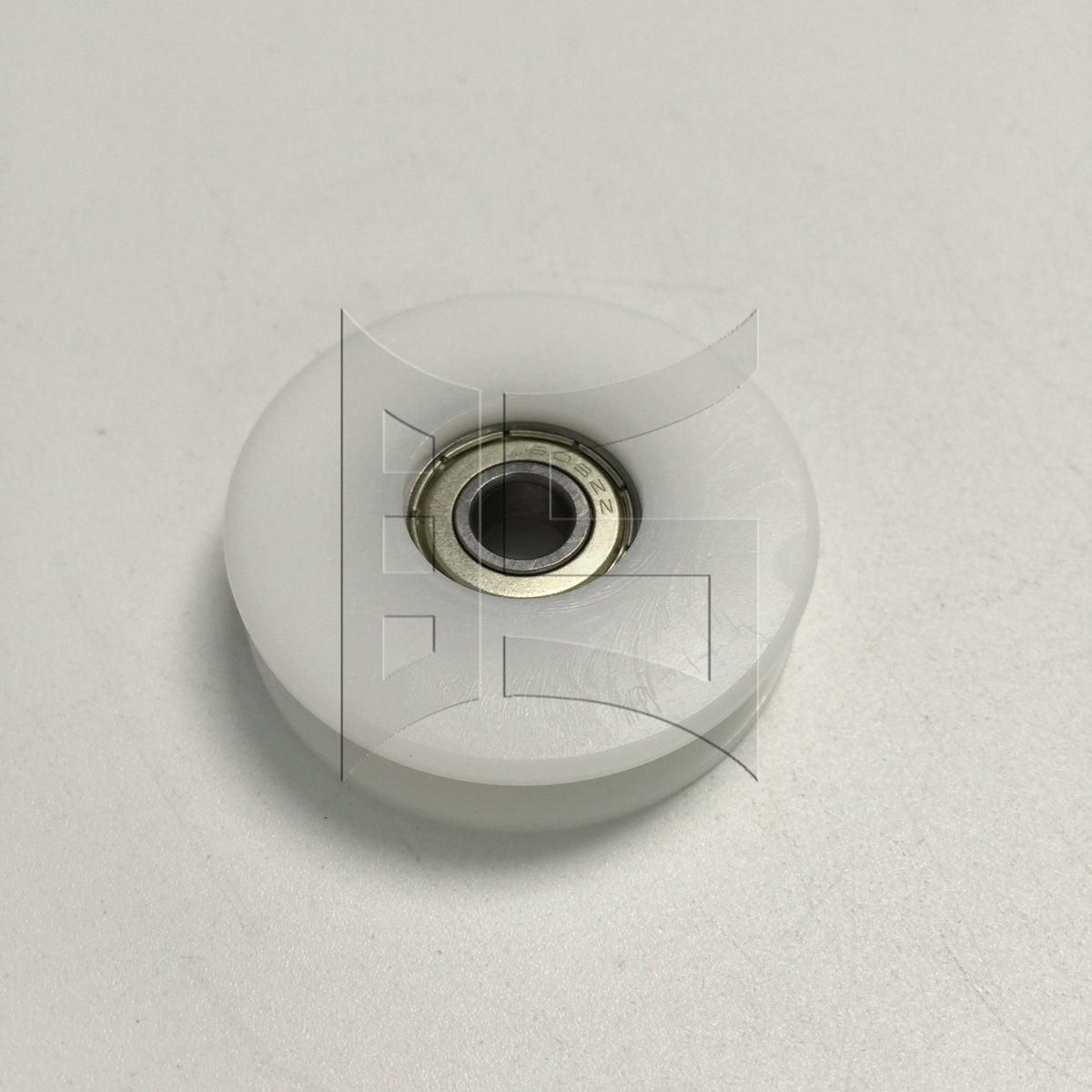 BQLZR 1pc Nylon Guide Pulley 8 x 50 x 12cm  White Mobile Door Pulley Furniture Hardware Accessories