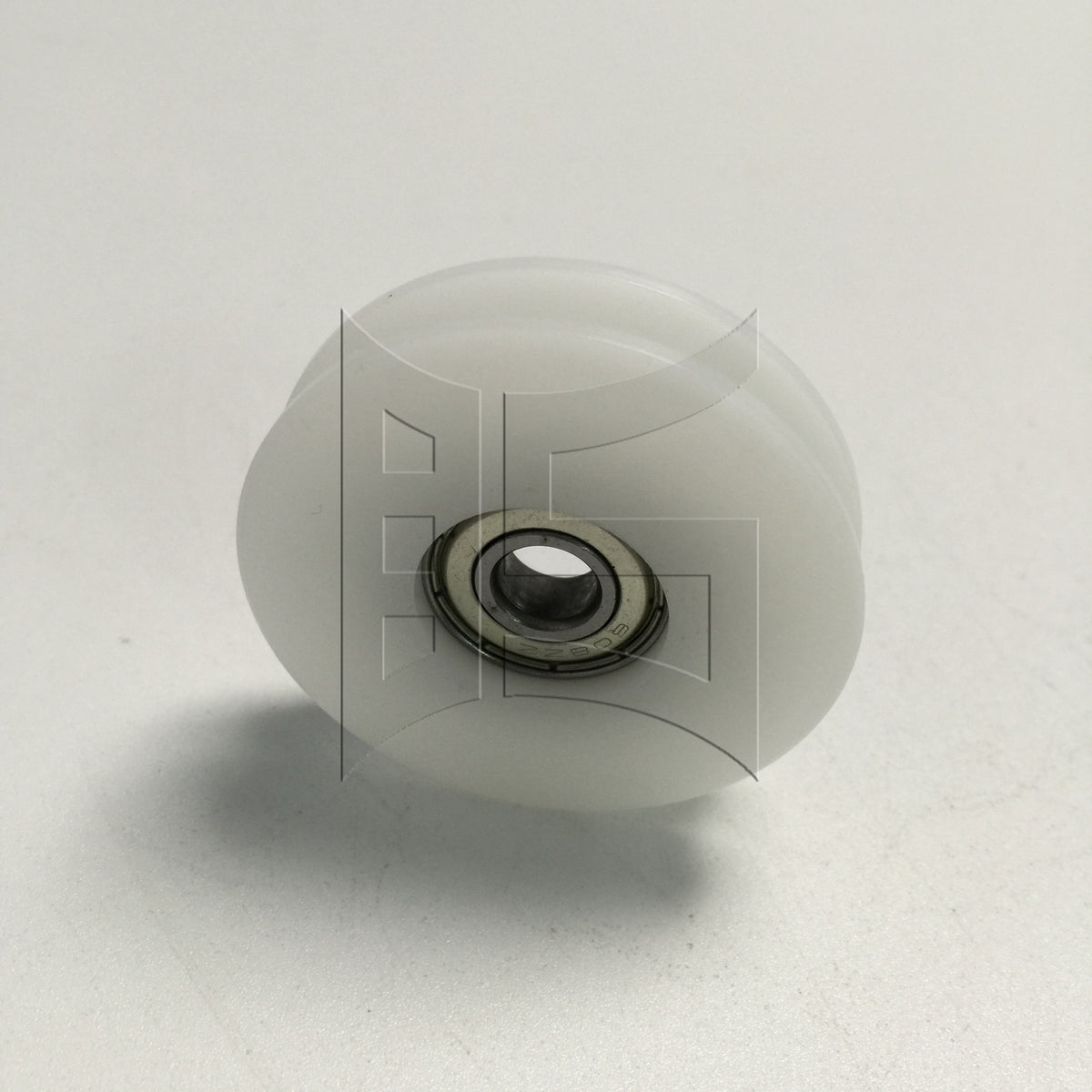 BQLZR 1pc Nylon Guide Pulley 8 x 50 x 12cm  White Mobile Door Pulley Furniture Hardware Accessories