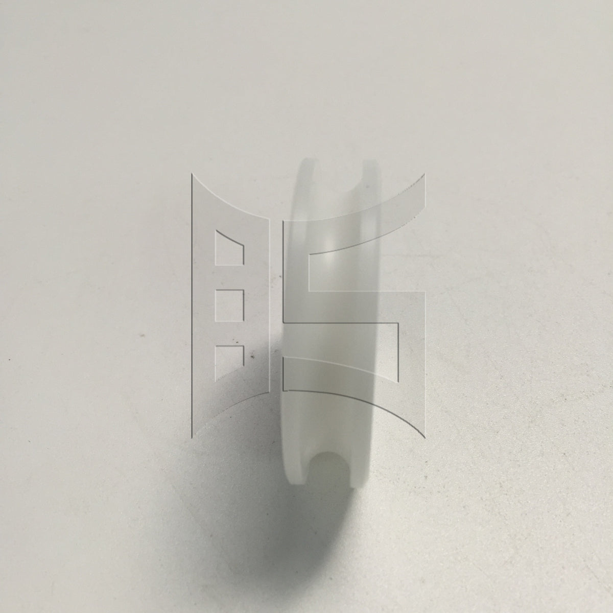 BQLZR 1pc Nylon Guide Pulley 8 x 50 x 12cm  White Mobile Door Pulley Furniture Hardware Accessories