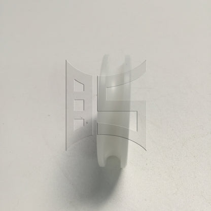 BQLZR 1pc Nylon Guide Pulley 8 x 50 x 12cm  White Mobile Door Pulley Furniture Hardware Accessories