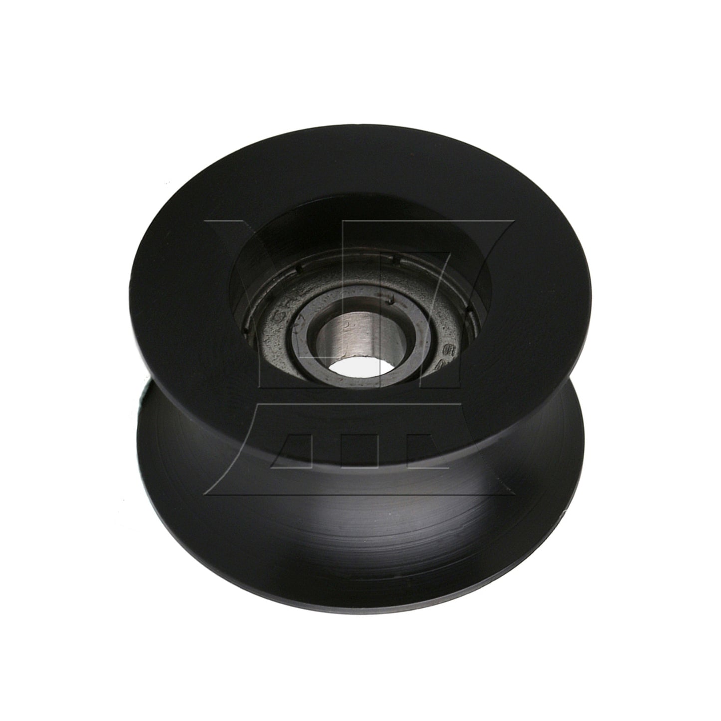 BQLZR 1pc U-shaped Plastic Coated Bearing Pulley 5x25x13mm Black for Door and Window