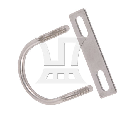 BQLZR Stainless Steel Boat Trailer U-Bolt Nut Set for Industrial Supplies M6x42mm