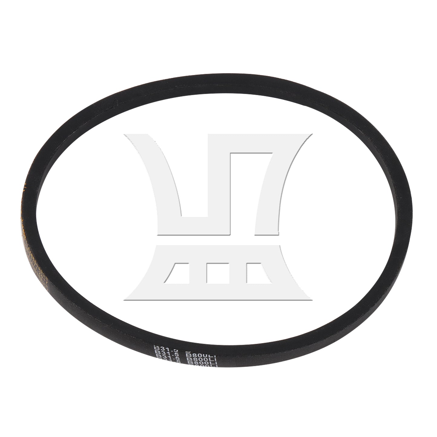BQLZR B800 Drive Belt 31.50" Inner Circumference 0.63 Inch Width Replace Belts Black