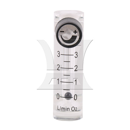 BQLZR Tube Type Acylic Flowmeter Tool LZQ-2 0-3LPM 0.6Mpa for Air Gas Transparent