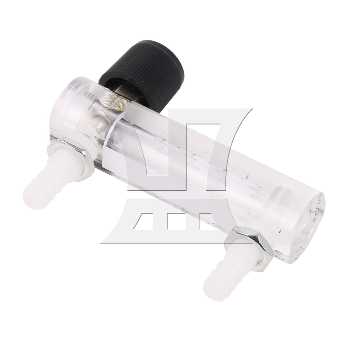 BQLZR Tube Type Acylic Flowmeter Tool LZQ-2 0-3LPM 0.6Mpa for Air Gas Transparent