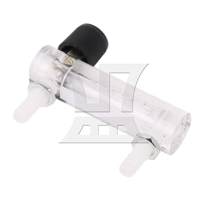 BQLZR Tube Type Acylic Flowmeter Tool LZQ-2 0-3LPM 0.6Mpa for Air Gas Transparent