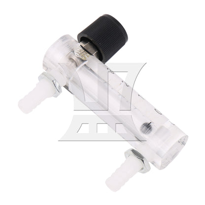 BQLZR Tube Type Acylic Flowmeter Tool LZQ-2 0-3LPM 0.6Mpa for Air Gas Transparent