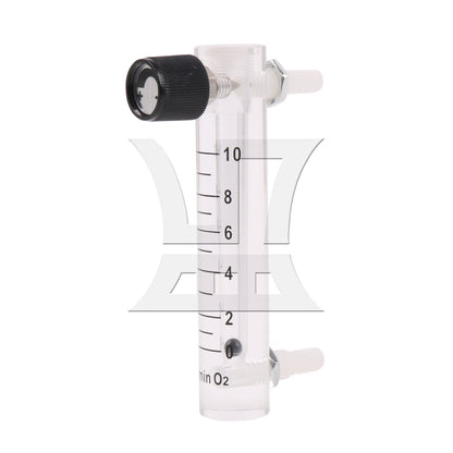 BQLZR Tube Type Acylic Flowmeter Tool LZQ-4 0-10LPM 0.6Mpa for Air Gas Transparent