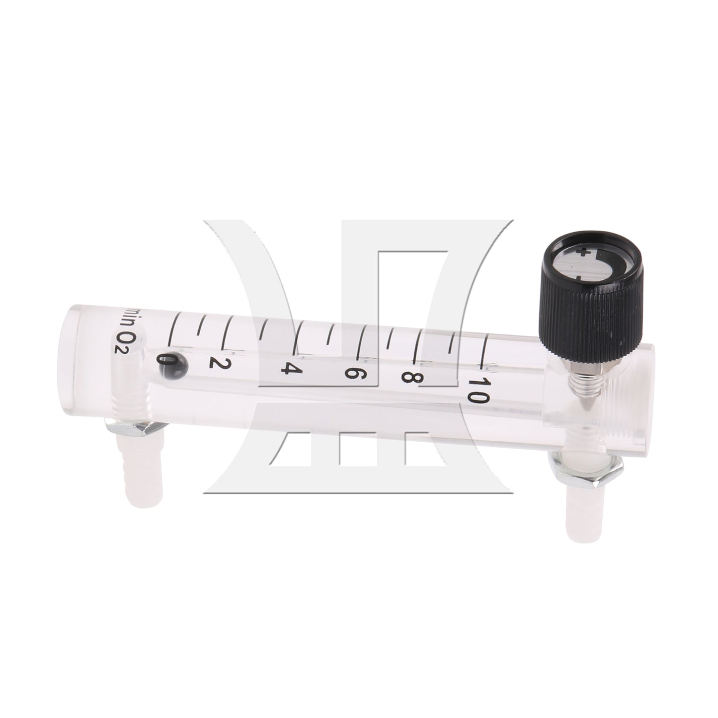 BQLZR Tube Type Acylic Flowmeter Tool LZQ-4 0-10LPM 0.6Mpa for Air Gas Transparent