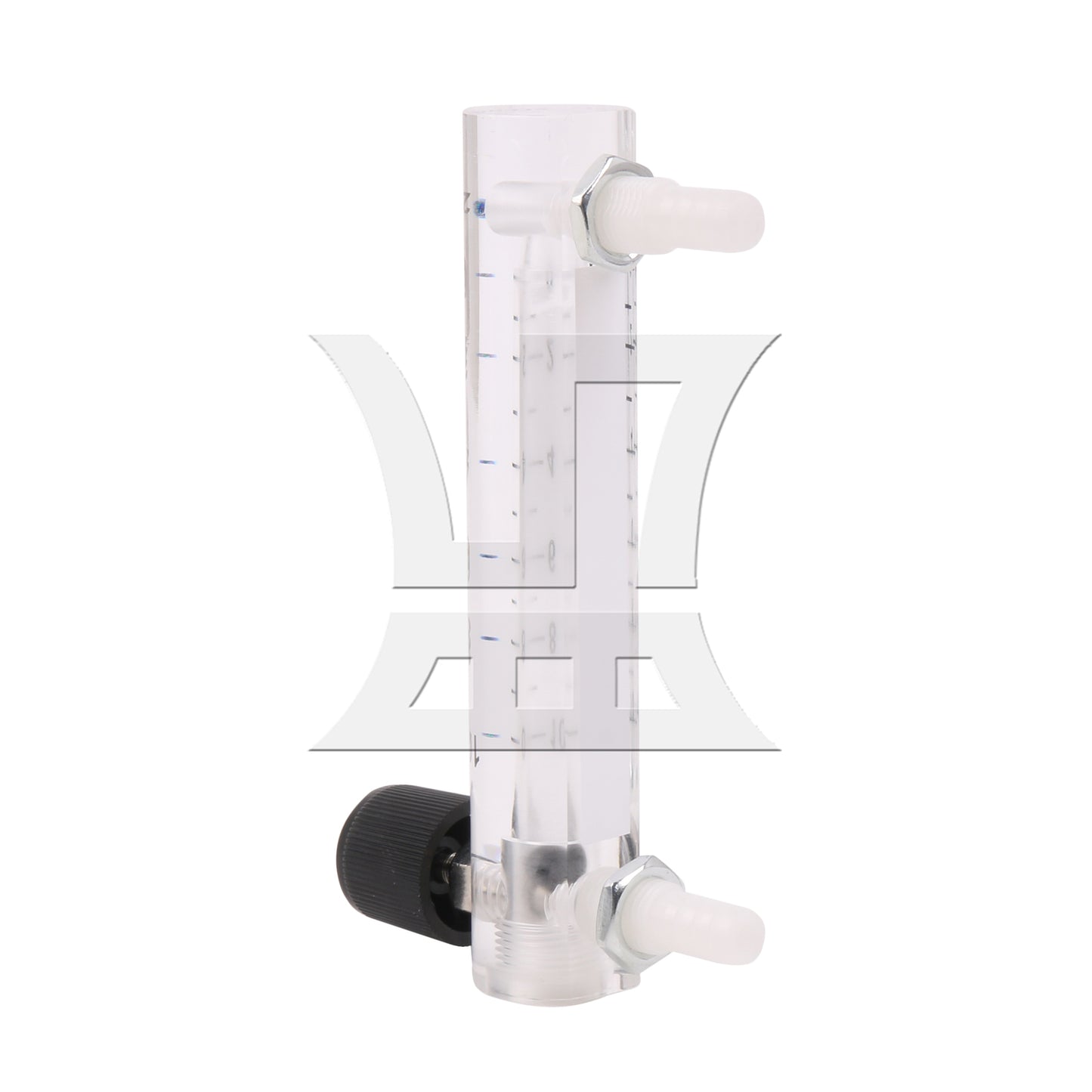 BQLZR Tube Type Acylic Flowmeter Tool LZQ-4 0-10LPM 0.6Mpa for Air Gas Transparent