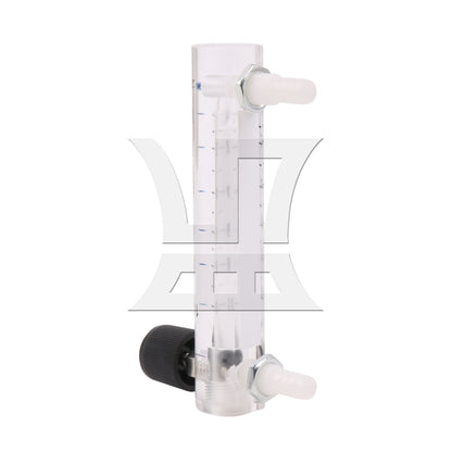 BQLZR Tube Type Acylic Flowmeter Tool LZQ-4 0-10LPM 0.6Mpa for Air Gas Transparent