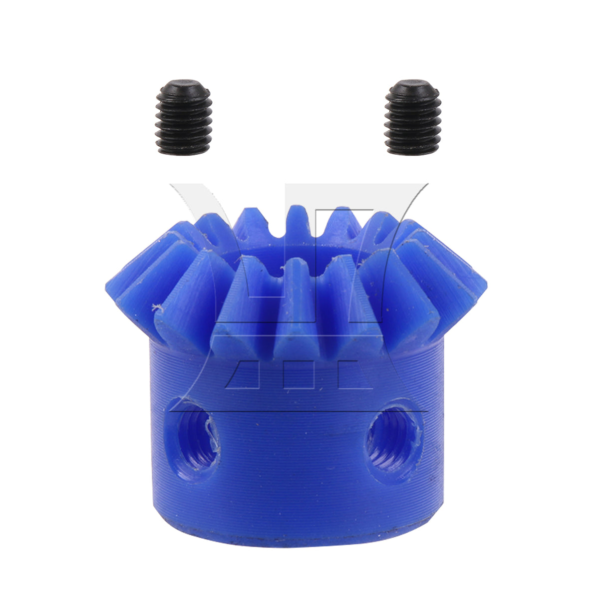BQLZR Tapered Bevel Pinion Gear 1.5 Module 16 T M12 for Hardware 1:1 Blue Nylon Set