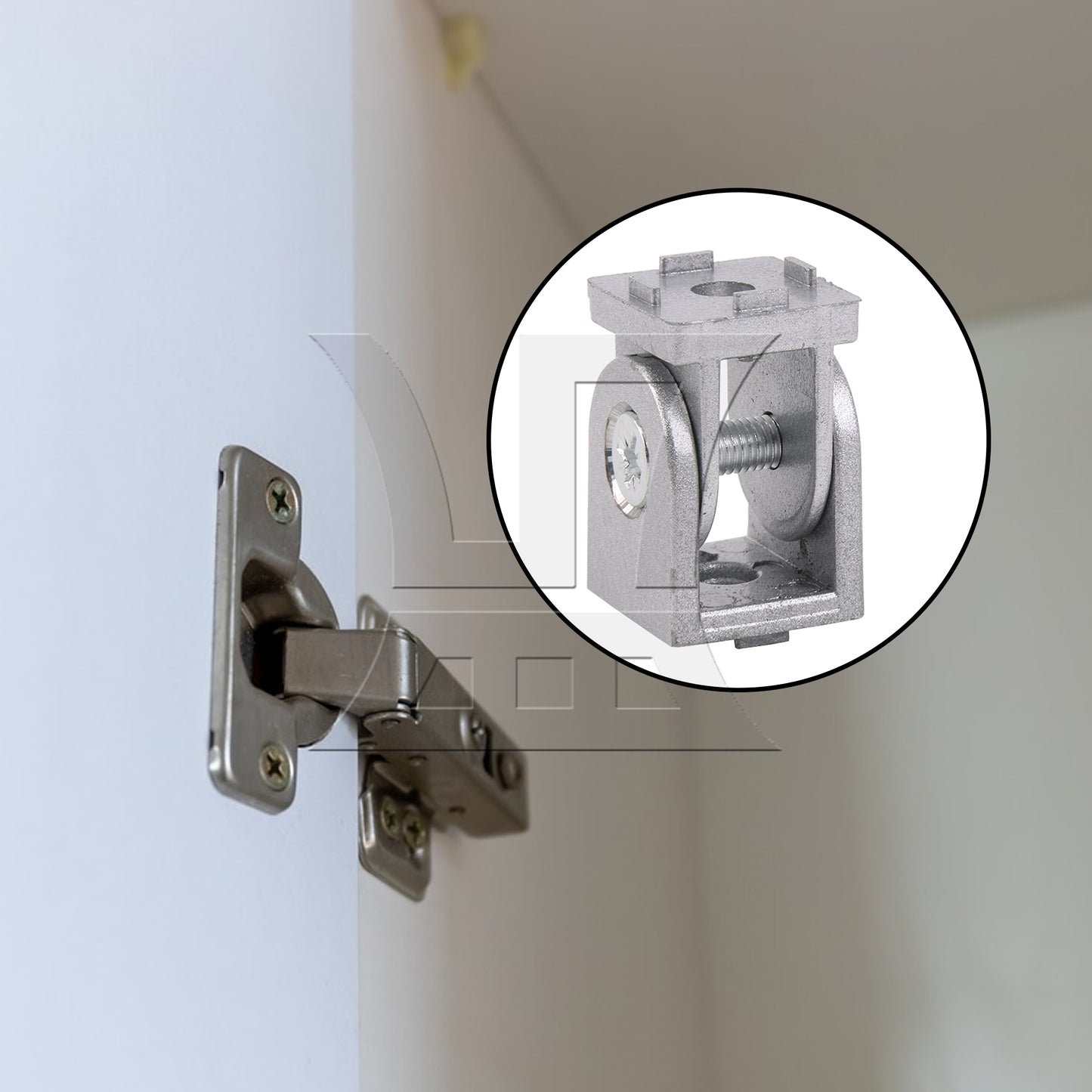 BQLZR 3.2x2cm Zinc Alloy Flexible Pivot Joint Hinges for Aluminum Type 2020