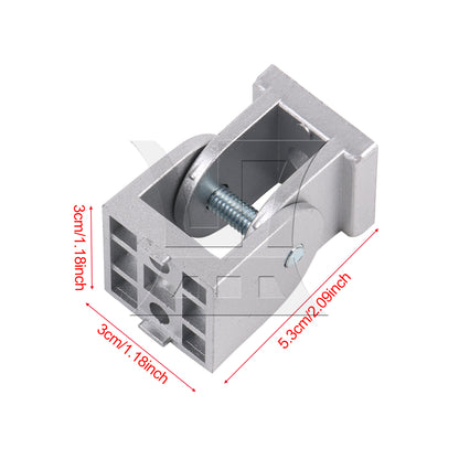 BQLZR Zinc Alloy Flexible Pivot Joint Connector for 3030 Series Aluminum Extrusion