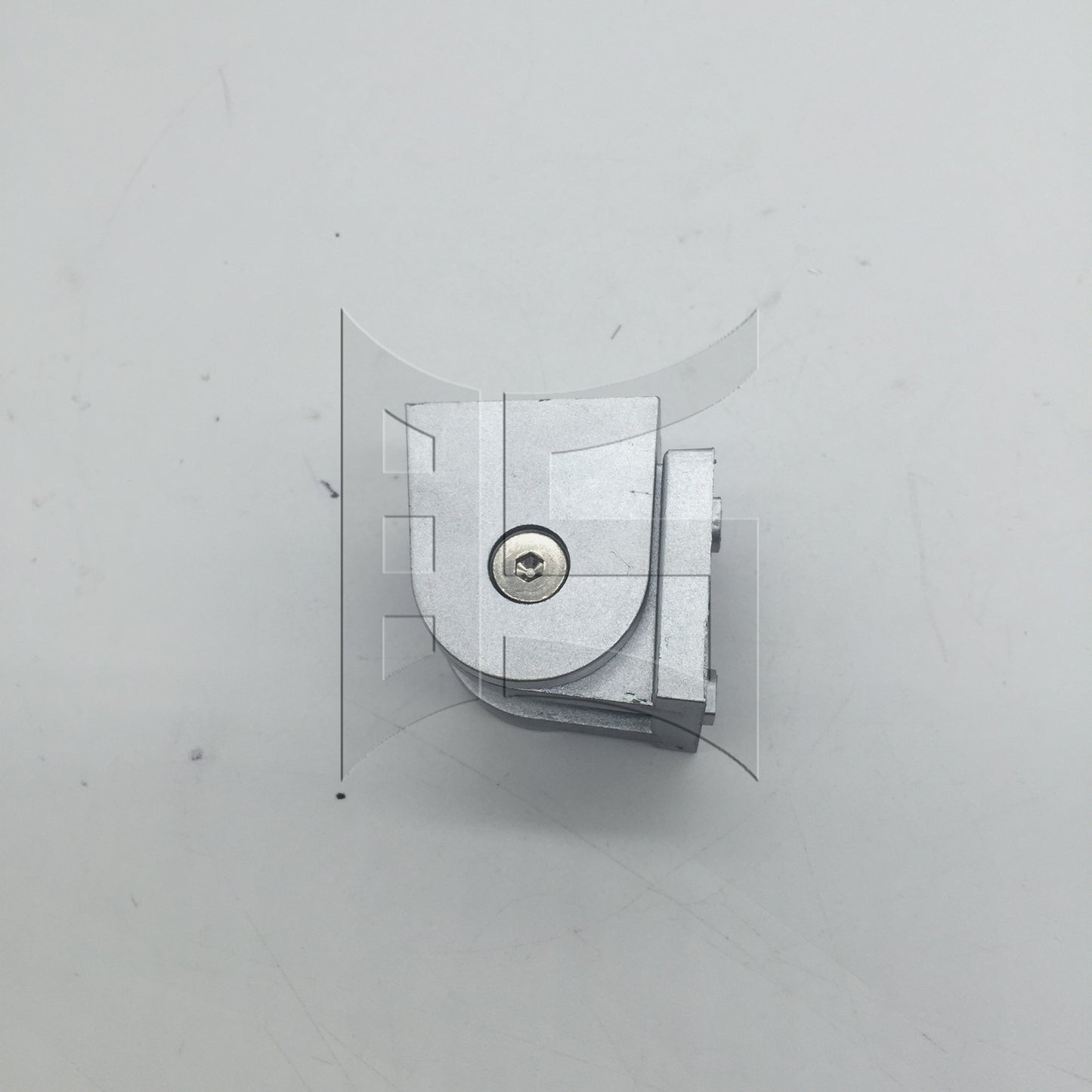 BQLZR Silver Living Hinge 4040 Series Aluminum Extrusion Type Fitting 0.67 Inch