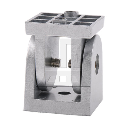 BQLZR Silver Living Hinge 4040 Series Aluminum Extrusion Type Fitting 0.67 Inch