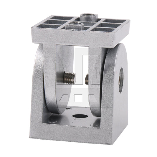 BQLZR Silver Living Hinge 4040 Series Aluminum Extrusion Type Fitting 0.67 Inch