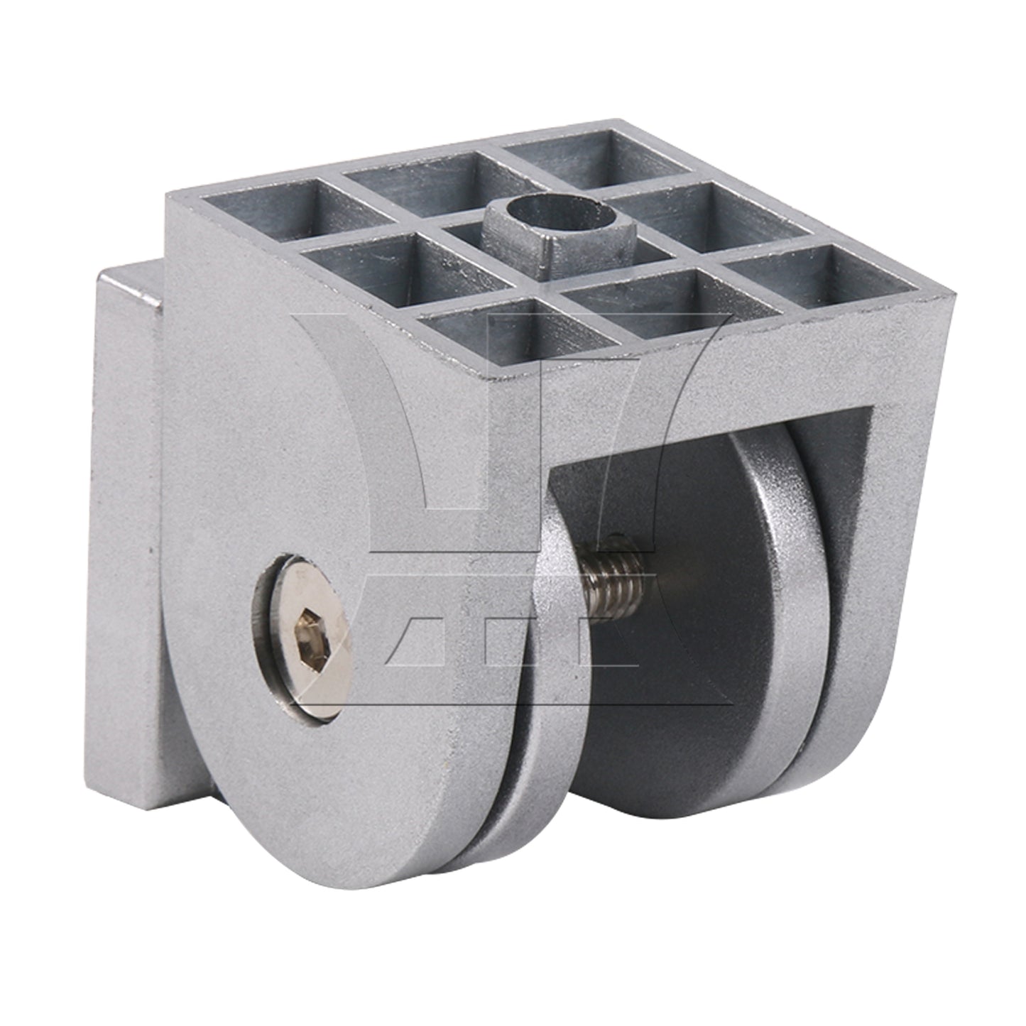 BQLZR Silver Living Hinge 4040 Series Aluminum Extrusion Type Fitting 0.67 Inch