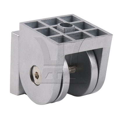 BQLZR Silver Living Hinge 4040 Series Aluminum Extrusion Type Fitting 0.67 Inch