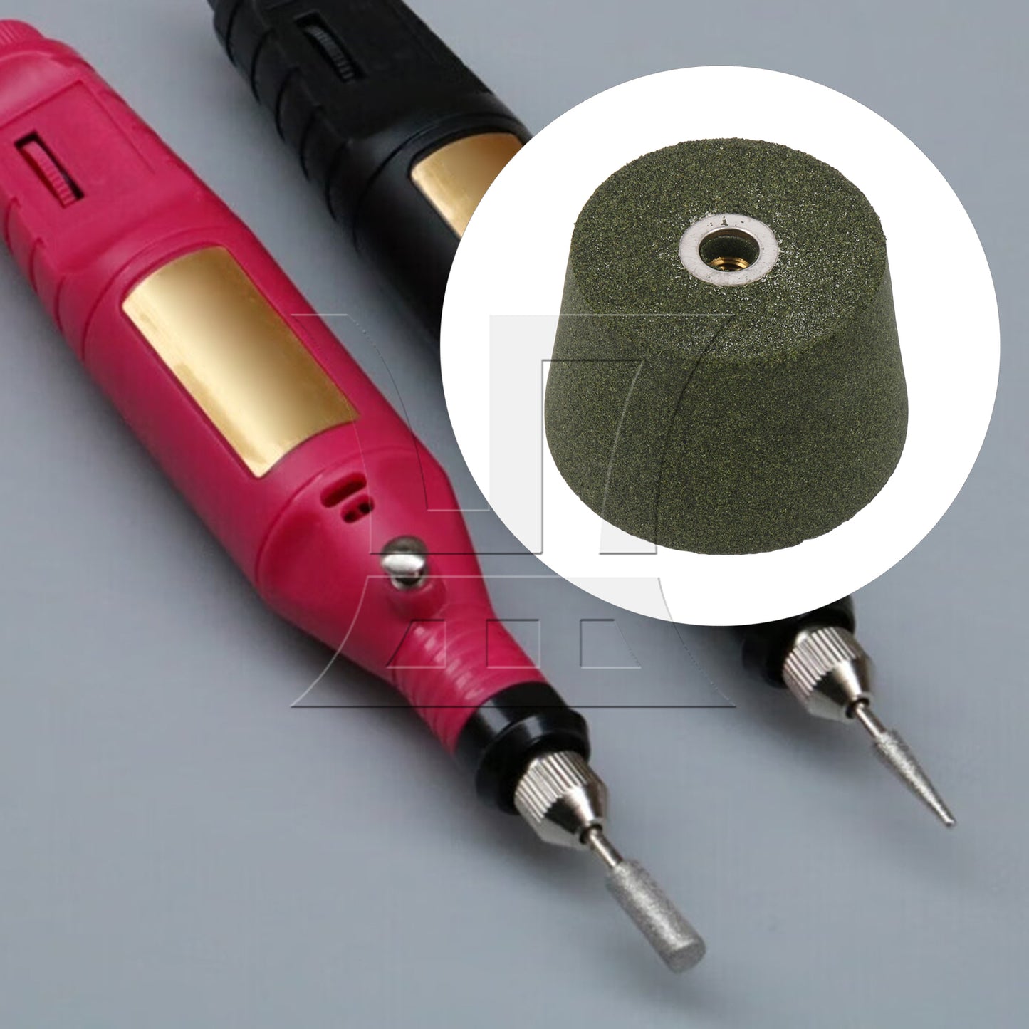 BQLZR Grinding Wheel Disc 50# for Stone Polishing Tool M10 Thread 2.36 x 2.87 Inch