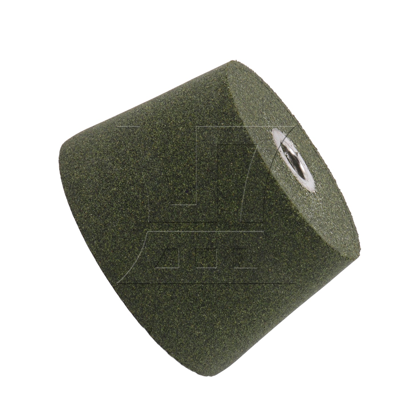 BQLZR Grinding Wheel 100 Grit for Stone Materials M10 Thread 2.41 x 2.87 Inch Green