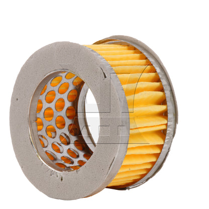 BQLZR 1pc Oil-free Air Compressor Single Mesh Filter Element 65x41x38mm Yellow for Blower