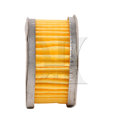 BQLZR 1pc Oil-free Air Compressor Single Mesh Filter Element 65x41x38mm Yellow for Blower